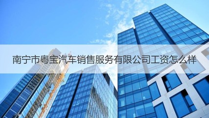 南寧市粵寶汽車(chē)銷(xiāo)售與日用百貨銷(xiāo)售行業(yè)工資對(duì)比分析